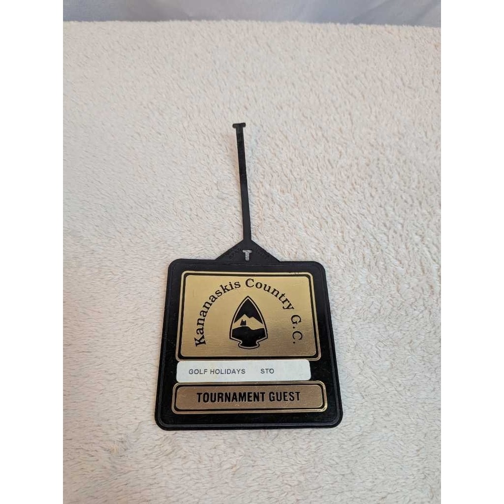 Kananaskis Country G.C. Tournament Guest Golf Holidays Luggage Tag